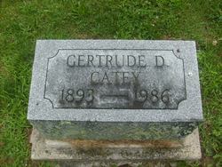 Gertrude Marie <I>DeWitt</I> Catey 