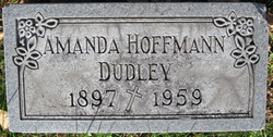 Amanda Jean <I>Hoffmann</I> Dudley 