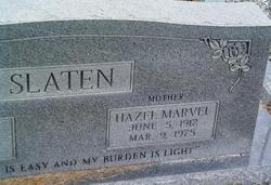 Hazel Marvel <I>Alred</I> Slaten 