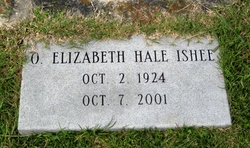 Ola Elizabeth <I>Hale</I> Ishee 