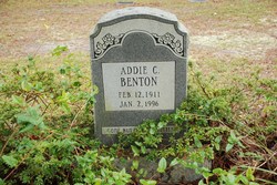 Addie <I>Cumbee</I> Benton 