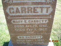 Mary Elizabeth <I>Rutherford</I> Garrett 