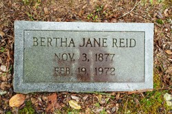 Bertha Jane Reid 