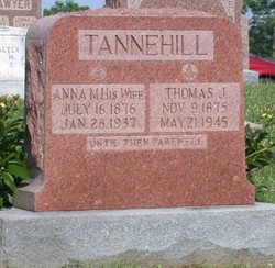 Anna Marie <I>Padgett</I> Tannehill 