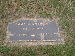 Emma W Anthony 