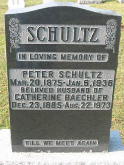 Catherine <I>Baechler</I> Schultz 