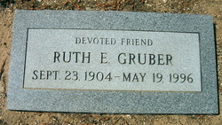 Ruth E Gruber 