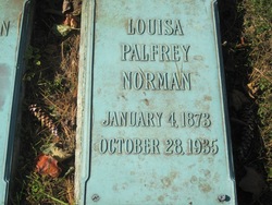 Louisa <I>Palfrey</I> Norman 