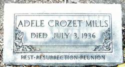Adele Crozet Mills 