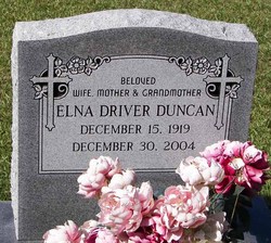 Elna <I>Driver</I> Duncan 