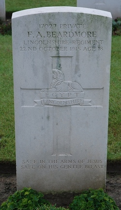 Private Frederick Arthur Beardmore 