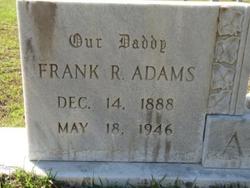 Francis Raymond “Frank” Adams 