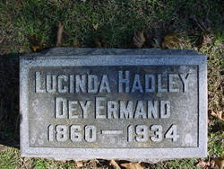 Lucinda Ellen <I>Ables Hadley</I> DeyErmand 
