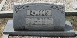 Alice Gertrude Baucom 