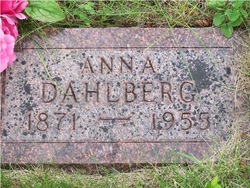 Anna <I>Erickson</I> Dahlberg 