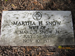 Martha Rebecca <I>Holmes</I> Snow 