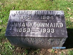 Anna W <I>Bowman</I> Kinnaird 