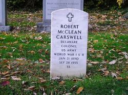 Colonel Robert McClean Carswell 