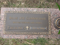 Billie Joe “Bill” Cunningham 