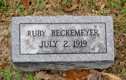 Ruby Rose Beckemeyer 
