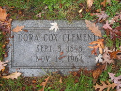 Dora <I>Cox</I> Clements 