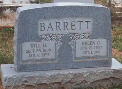 Helen Victoria <I>Carruthers</I> Barrett 