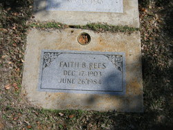 Faith B Rees 