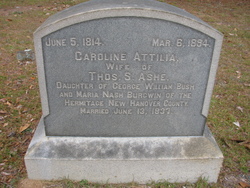 Caroline Attilia <I>Burgwin</I> Ashe 
