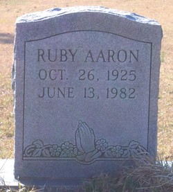 Ruby <I>Handy</I> Aaron 