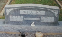 Minnie <I>Whetstone</I> Whaley 