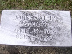 John Waters Yancey 