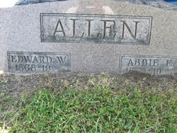 Abbie E. <I>Stewart</I> Allen 