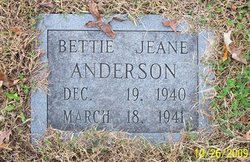 Bettie Jeane Anderson 