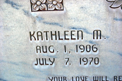 Kathleen M. <I>Holton</I> Durham 