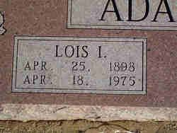 Lois Irene <I>Campbell</I> Adams 