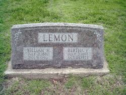 Bertha Pearl <I>Behner</I> Lemon 