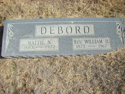 Rev William Henry DeBord 