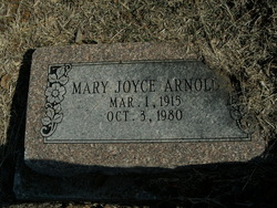 Mary Joyce <I>Bromley</I> Arnold 