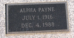 Alpha Payne 