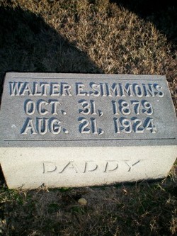 Walter Ernest Simmons 
