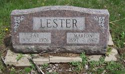 Fay Clester <I>Winters</I> Lester 