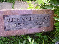 Alice Irene <I>Aplin</I> McCoy 