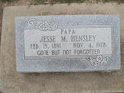 Jesse Mathis Hensley 