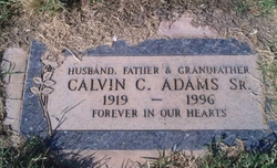 Calvin C Adams 