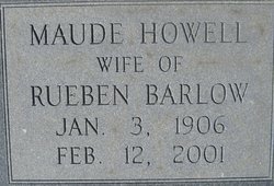 Maude <I>Howell</I> Barlow 