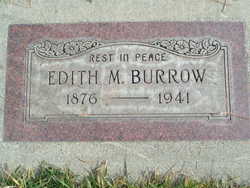Edith May <I>Richardson</I> Burrow 