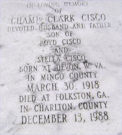 Champ Clark Cisco 