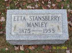 Mary Etta <I>Stansberry</I> Manley 