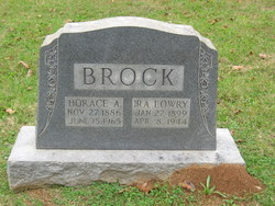 Ira <I>Lowery</I> Brock 