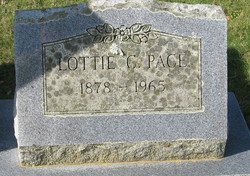 Lottie Jane <I>Cohron</I> Pace 